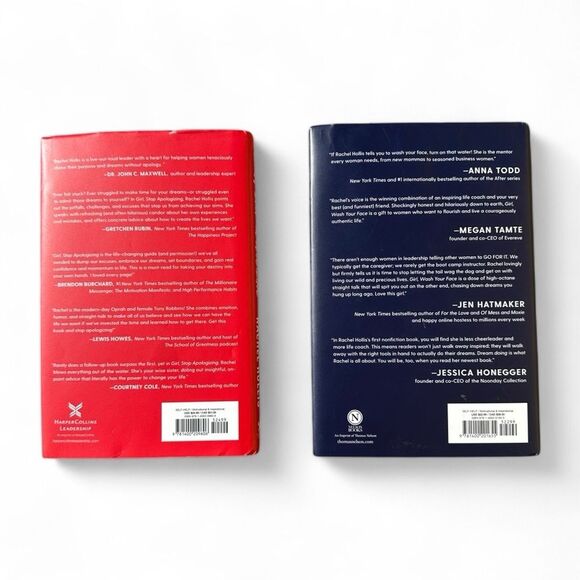 Rachel Hollis Book Duo - “Girl, Wash Your Face” & “Girl, Stop Apologizing” - Picture 2 of 5